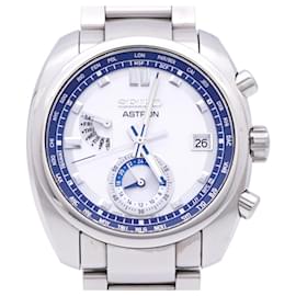 Seiko-Seiko Solar Radio Astron Limited Edition GPS Wristwatch-Silvery