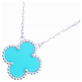 Van Cleef & Arpels-Van Cleef & Arpels Alhambra Necklace-Silvery