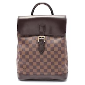 Louis Vuitton-Louis Vuitton Soho Damier Ebene Backpack-Brown