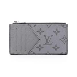 Louis Vuitton-Louis Vuitton Coin Card Holder-Silvery