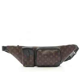 Louis Vuitton-Louis Vuitton Christopher Bum Bag-Brown,Black