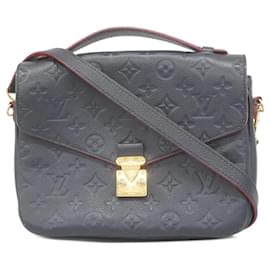 Louis Vuitton-Louis Vuitton Monogram Empreinte Pochette Metis MM M44071-Red
