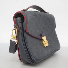 Louis Vuitton-Louis Vuitton Monogram Empreinte Pochette Metis MM M44071-Red