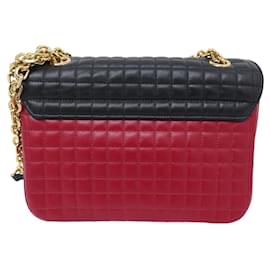 Céline-NINE CELINE C BAG 187253 IN BICOLORED LEATHER SHOULDER BAG-Other