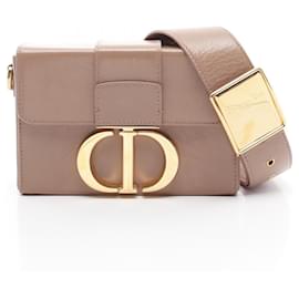 Dior-Dior 30 Montaigne Leather Shoulder Bag-Pink