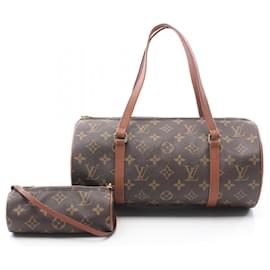 Louis Vuitton-Louis Vuitton Papillon 30 Monogram Handbag-Brown