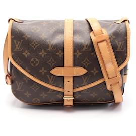 Louis Vuitton-Louis Vuitton Monogram Saumur 30 Shoulder Bag-Brown