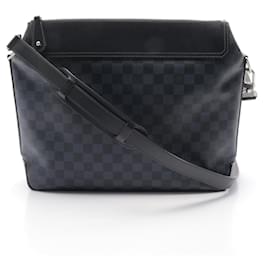 Louis Vuitton-Louis Vuitton Messenger Greenwich Shoulder Bag-Blue