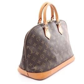 Louis Vuitton-Louis Vuitton Alma PM Handbag Monogram Brown-Brown