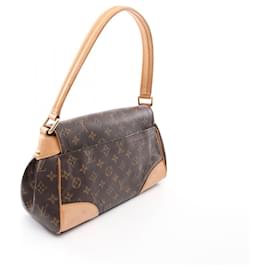 Louis Vuitton-Louis Vuitton Beverly MM Monogram Shoulder Bag-Brown