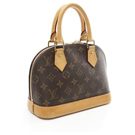 Louis Vuitton-Louis Vuitton Alma BB Monogram Handbag-Brown