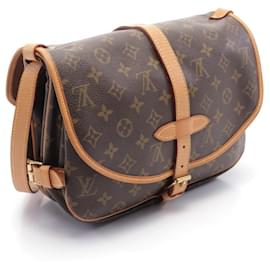 Louis Vuitton-Louis Vuitton Monogram Saumur 30 Shoulder Bag-Brown
