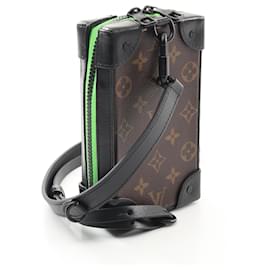 Louis Vuitton-Louis Vuitton Soft Trunk Phone Box Monogram Shoulder Bag-Brown