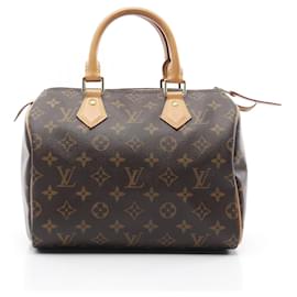 Louis Vuitton-Louis Vuitton Speedy 25 Monogram Handbag-Brown