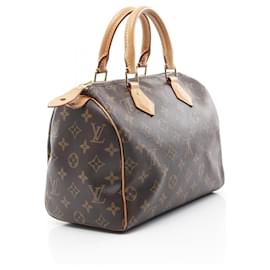 Louis Vuitton-Louis Vuitton Speedy 25 Monogram Handbag-Brown