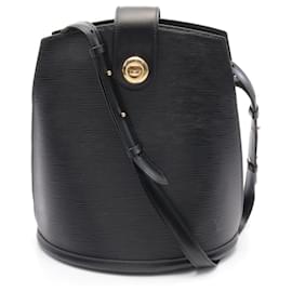 Louis Vuitton-Louis Vuitton Epi Leather Cluny Shoulder Bag-Black