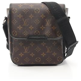 Louis Vuitton-Louis Vuitton Monogram Macassar Shoulder Bag-Brown