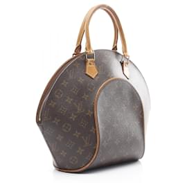 Louis Vuitton-Louis Vuitton Ellipse MM Handbag Monogram Brown-Brown