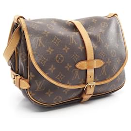 Louis Vuitton-Louis Vuitton Monogram Saumur 30 Shoulder Bag-Brown
