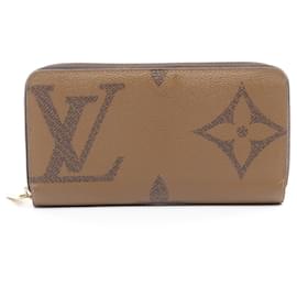 Louis Vuitton-Louis Vuitton Zippy Wallet Monogram-Brown