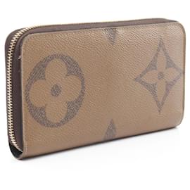 Louis Vuitton-Louis Vuitton Zippy Wallet Monogram-Brown