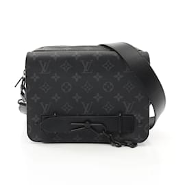 Louis Vuitton-Louis Vuitton Steamer Monogram Eclipse Shoulder Bag-Brown