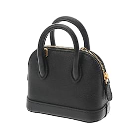Balenciaga-Balenciaga Ville Mini Black Leather Handbag-Black