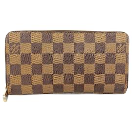 Louis Vuitton-Louis Vuitton Damier Zippy Long Wallet-Damier ebene