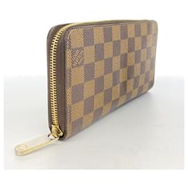 Louis Vuitton-Louis Vuitton Damier Zippy Long Wallet-Damier ebene