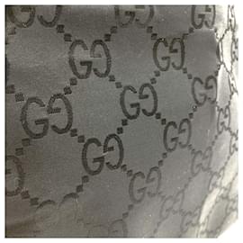 Gucci-Gucci Bamboo Handbag Tote Bag-Black