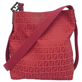 Fendi-Sac à épaule Fendi Zucchino-Rouge