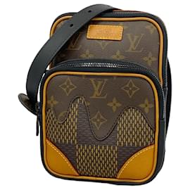 Louis Vuitton-Louis Vuitton Damier Giant Amazon Sling Bag-Brown