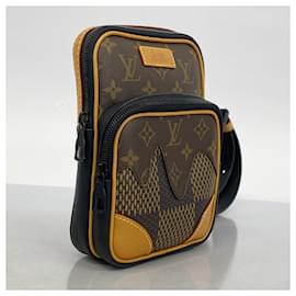 Louis Vuitton-Louis Vuitton Damier Giant Amazon Sling Bag-Brown