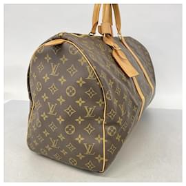 Louis Vuitton-Louis Vuitton Monogram Keepall 50 Boston Bag-Brown