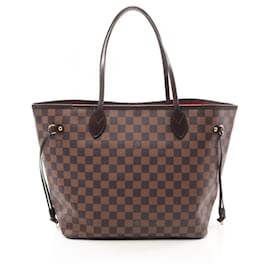 Louis Vuitton-Louis Vuitton Neverfull MM Tote Bag-Brown