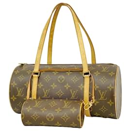 Louis Vuitton-Louis Vuitton Monogram Papillon 30 Handbag-Brown
