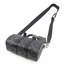 Louis Vuitton-Louis Vuitton Monogram Eclipse Keepall Bandouliere 25-Monogram