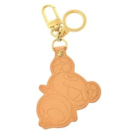 Louis Vuitton-Louis Vuitton Porte Cle Panda Takashi Murakami Keychain-Brown