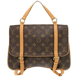 Louis Vuitton-Louis Vuitton Monogram Brown Backpack-Brown