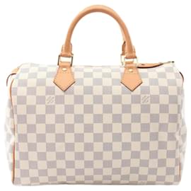 Louis Vuitton-Louis Vuitton Speedy 30 Handbag-White