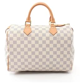 Louis Vuitton-Louis Vuitton Speedy 30 Handbag-White