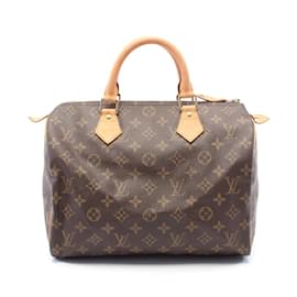 Louis Vuitton-Louis Vuitton Speedy 30 Handbag-Brown