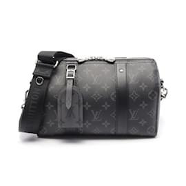 Louis Vuitton-Louis Vuitton City Keepall Shoulder Bag-Brown,Black