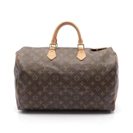 Louis Vuitton-Louis Vuitton Speedy 40 Handbag-Brown