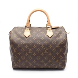 Louis Vuitton-Louis Vuitton Speedy 30 Handbag-Brown,Monogram