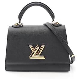 Louis Vuitton-Louis Vuitton Twist One Handle PM Handbag-Black