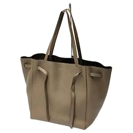 Céline-Celine Cabas Phantom Small Tote Bag-Grey