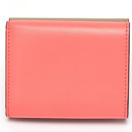 Fendi-Fendi FF Diamond Wallet-Pink,Grey