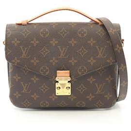 Louis Vuitton-Louis Vuitton Metis MM Pochette Handbag-Brown