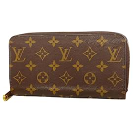 Louis Vuitton-Louis Vuitton Monogram Zippy Long Wallet-Brown